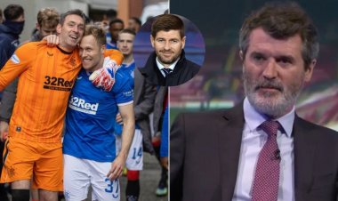 Celtic fans love Roy Keane's response when asked if he has any words of celebration for Rangers
