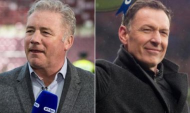 Watch: Rangers hero Ally McCoist given hilarious guard of honour on BT Sport show as Sutton watches on