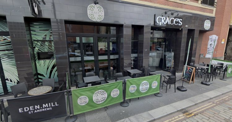 Drunk thug headbutted and broke Celtic pub worker's nose after being kicked out
