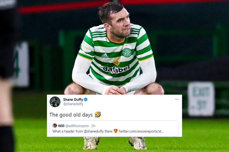 Fans snap at Shane Duffy after misjudged 'good old days' Brighton Twitter post