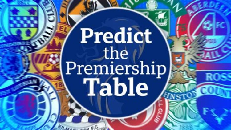 Predict the Scottish Premiership table