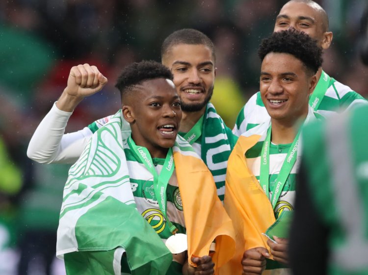Okoflex, Dembele and Frimpong react on Instagram as Celtic youngster 'finally' gets game time - 67 Hail Hail