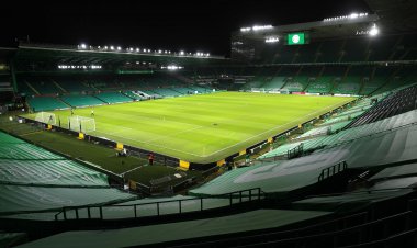 Fireworks set off outside Celtic Park during minute silence for Prince Philip ahead of Hoops vs Livingston