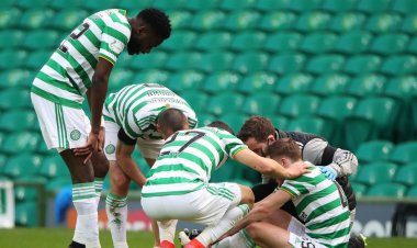 James Forrest gives Celtic and Scotland an injury scare