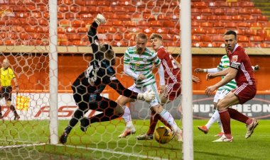 Late Griffiths goal rescues a draw for Celtic at Pittodrie - Official Celtic Football Club Website | celticfc.com