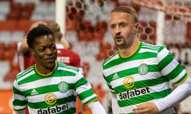 Aberdeen 1-1 Celtic: Leigh Griffiths levels with last kick of game to deny Stephen Glass first league win