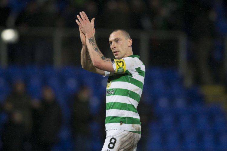 Photo: North Curve Celtic reveal Scott Brown charity tee | The Celtic