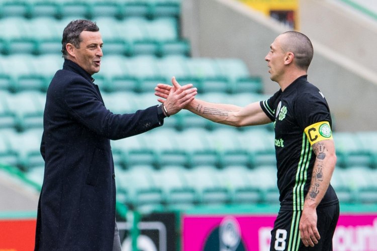Scott Brown and Ofir Marciano take their bows but it is Hibs goalkeeper who has more to celebrate against Celtic