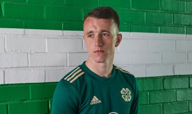 Celtic unveil their new all-green away kit