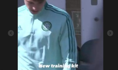 Celtic reveal new Adidas training kit