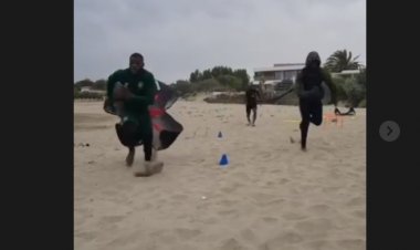 Beach bhoy follows Griffiths training plan