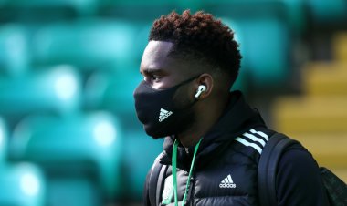 Celtic striker Odsonne Edouard pictured training under watchful eye of Ange Postecoglou
