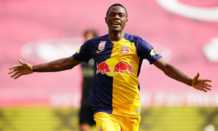 Leicester are in advanced talks to sign Salzburg forward Patson Daka
