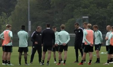 Video: Working at Lennoxtown, session before pre-season in Wales | The