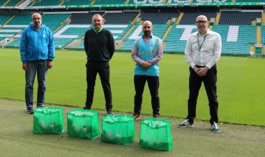Celtic FC Foundation and Islamic Relief UK distribute 500 food packages to vulnerable families