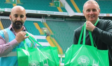 Celtic FC Foundation and Islamic Relief UK distribute 500 food package