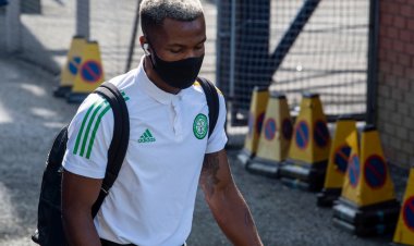 Boli Bolingoli in 'Let's go' message as Celtic teammates Edouard and Dembele respond