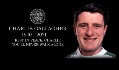 Celtic great, Charlie Gallagher, passes away