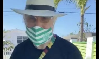 Video: Comedy legend Billy Connolly sports Celtic mask | The Celtic St