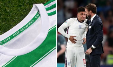 Celtic share sneak peek at new home kit with cheeky 'It's coming home' jibe