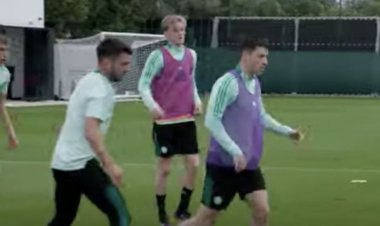 Video: Celtic continue pre-season training with intense session | The