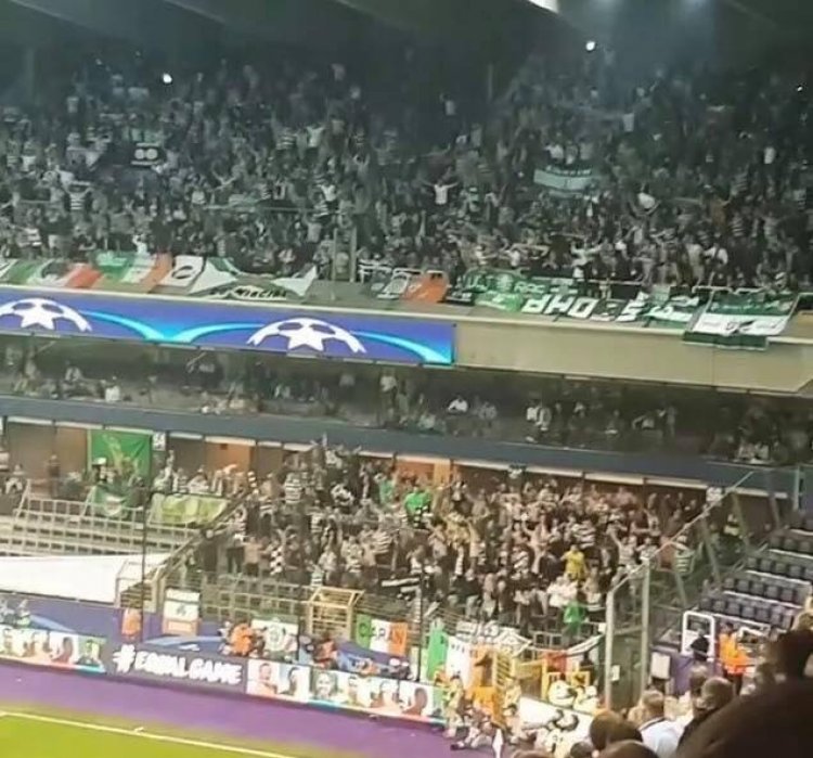 Photo Of The Day: Celtic Fans In Anderlecht | The Celtic Star