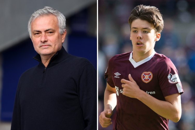 Aaron Hickey to Celtic: How Jose Mourinho could scupper move for ex-Hearts kid