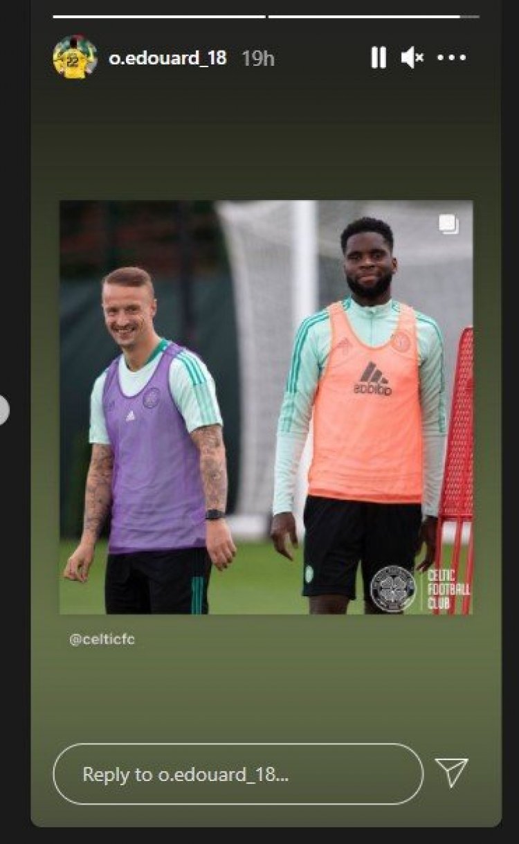Striker drops hint at throwback partnership