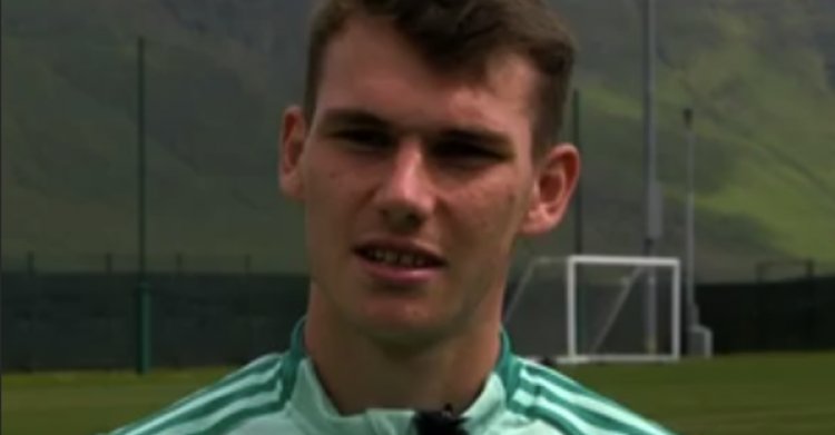 ANGE HAILS NEW BHOY LIAM