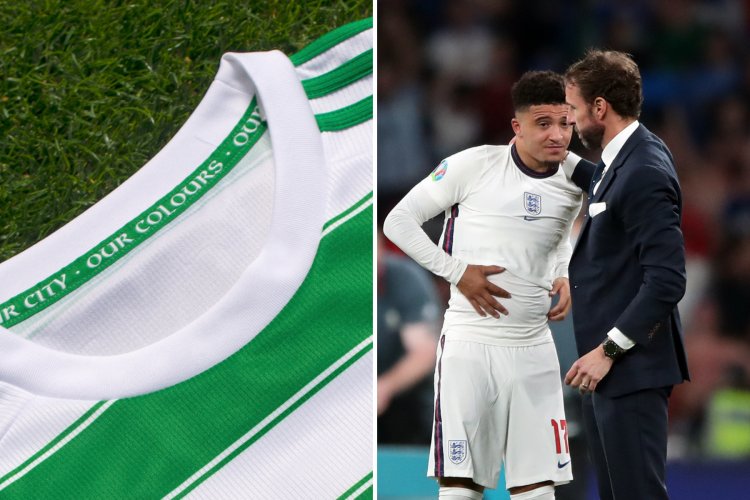 Celtic share sneak peek at new home kit with cheeky 'It's coming home' jibe
