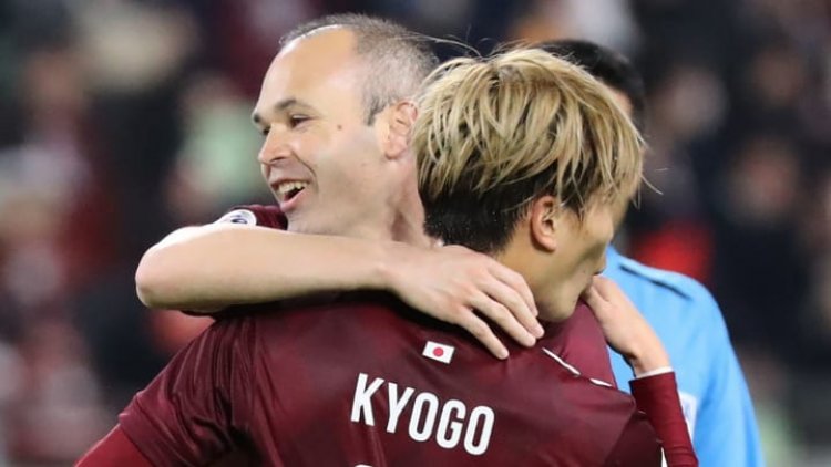 Andres Iniesta sends message to Kyogo Furuhashi after Celtic move