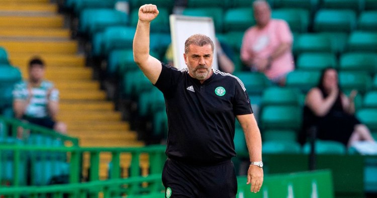 Ange Postecoglou given Celtic fan ovation as new boss receives warm welcome