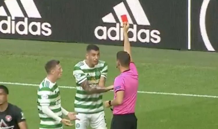Video: Nir Bitton sent off after needless reaction | The Celtic Star