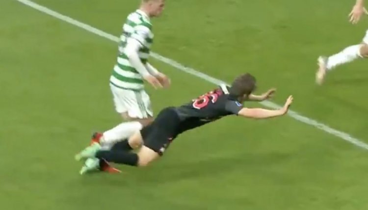 Video: Diver Dreyer shown second yellow for simulation | The Celtic St