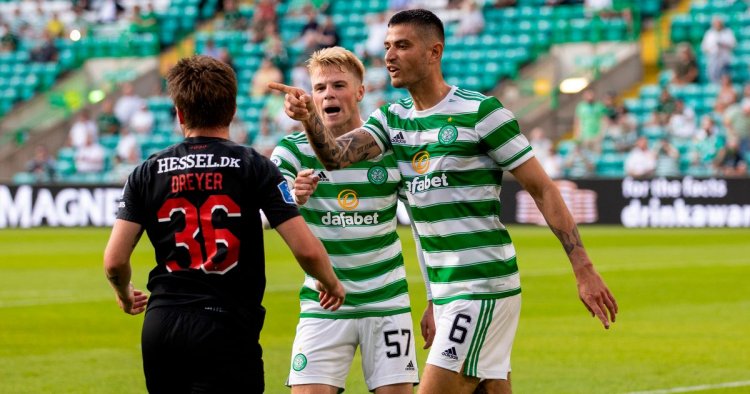 Nir Bitton in shock Celtic red card as defender rages at Midtjylland dive