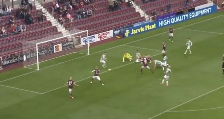 Video: Calamitous defending from Celtic as Hearts take the lead | The