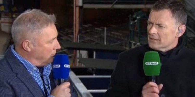 Chris Sutton Winds Up Ibrox Legend