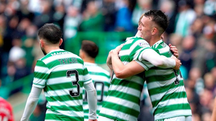 David Turnbull grabs hat-trick as six-goal Celtic thump Motherwell