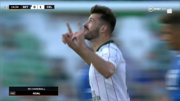 Watch: Celtic take the lead against Real Betis through Albian Ajeti - Football Espana